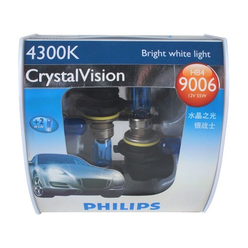 PHILIPS CRYSTAL VISION 4300K - HB4 9006CV